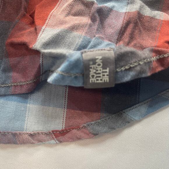 The North Face Mens Plaid Small Long sleeve button up shirt-Preowned - Picture 4 of 4